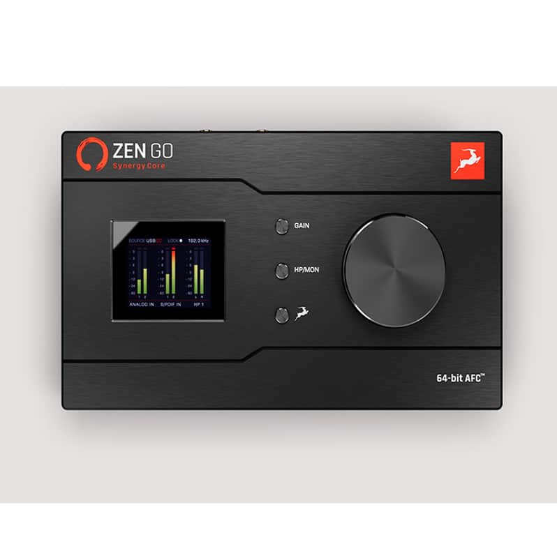 antelope audio Zen Go Synergy Core usb-c audio interface with 2 discrete preamps image 1