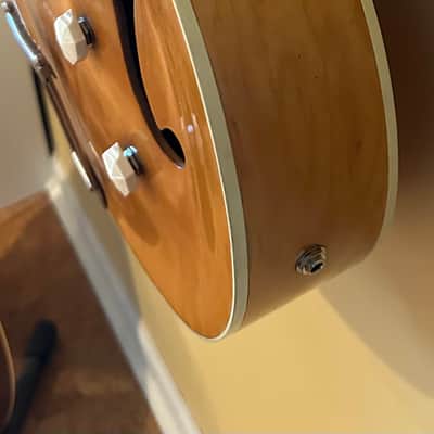 Vintage 1953 Epiphone Blonde Zephyr archtop guitar image 10