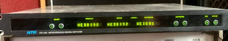 NTP 575 Asynchronous Aes/Ebu Switcher image 1