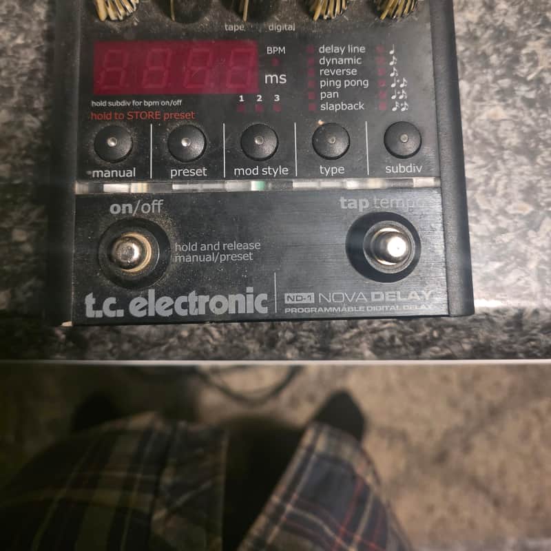 2004 – Present TC Electronic ND-1 Nova Delay Black