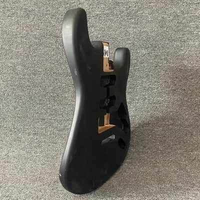 HSS Black DIY Project Basswood Guitar Body image 4