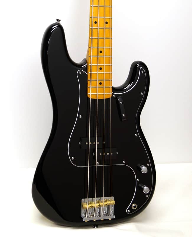Fender Squier Matt Freeman Precision Electric Bass - Black image 1