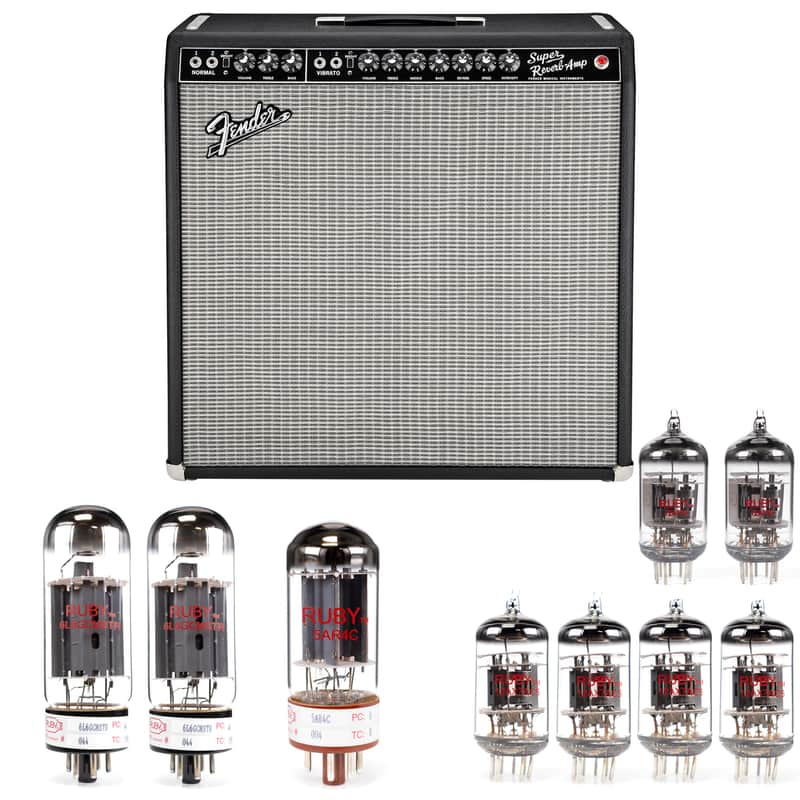 Fender  Super Reverb Tube Kit - RUBY Kit image 1