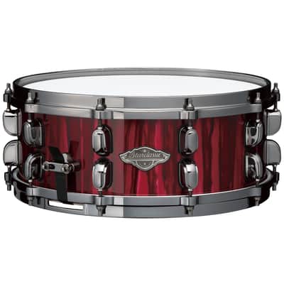 Tama MBSS55BN-CRW Starclassic Performer Snare 14"x5,5" Crimson Red Waterfall - Snare Drum image 1