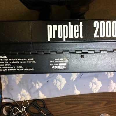 Sequential Prophet 2000 61-Key 8-Voice Polyphonic Synthesizer 1985 - Black image 6