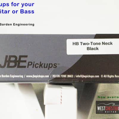 Joe Barden Engineering (JBE Pickups) HB T/T N BLK Two-Tone Humbucker Neck Pickup Black image 4