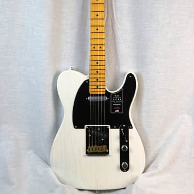 Fender '50s Telecaster; American Ultra Luxe Vintage - 2025 - White Blonde image 5