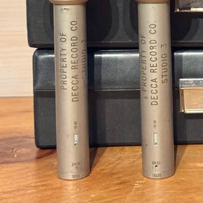 Vintage Neumann KM 86i - PAIR - Ex Decca studios image 8