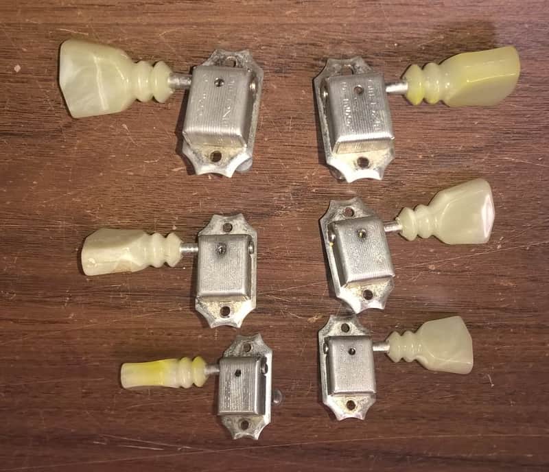 Gibson Deluxe Double Line Double Ring Tuners Kluson 1969-74 image 1