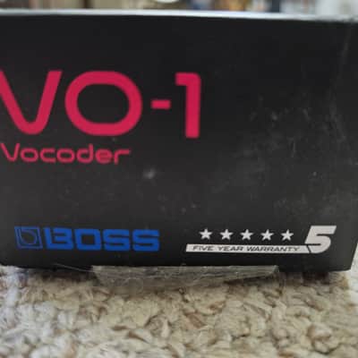 Boss VO-1 Vocoder 2016 - Present - Red image 7