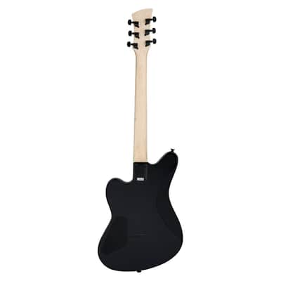 Jackson JS Series Surfcaster JS22 HT 6-String Right-Handed Electric Guitar with Poplar Body, Bolt-On Maple Neck, and Amaranth Fingerboard (Gloss Black) image 2
