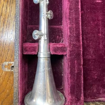 ✨Carl Fisher Metal clarinet✨ 1940s - Silver plate image 4