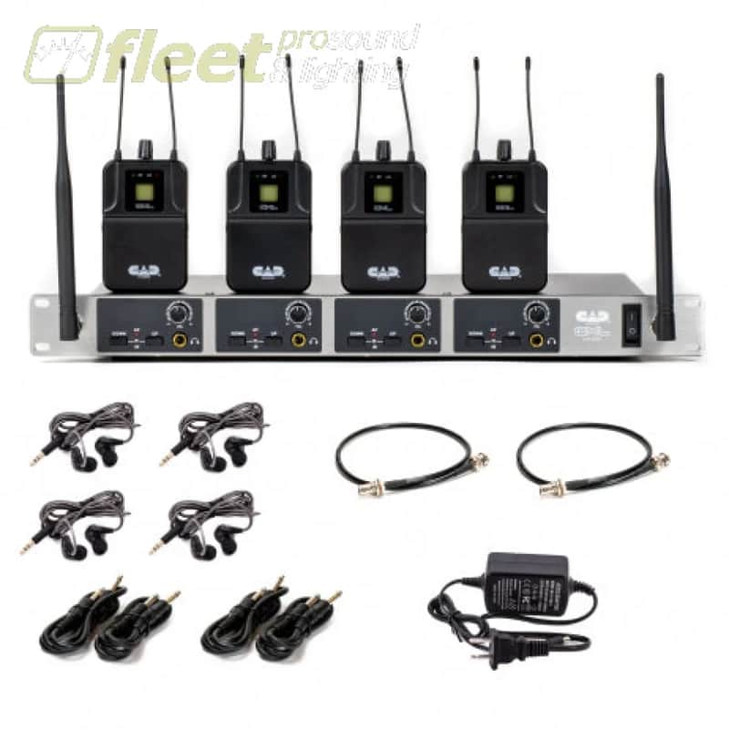 CAD GXLIEM4 In-Ear Monitor Wireless System  - Grey image 1