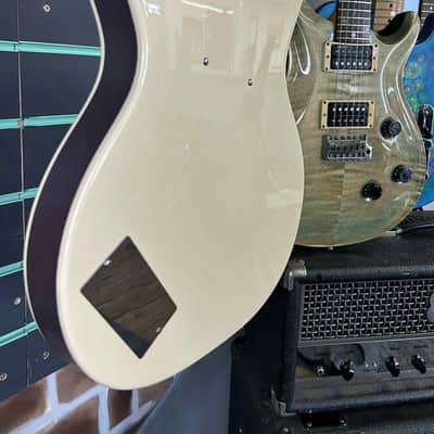 Danelectro Convertible Reissue White Hollow Body Electric Guitar image 10