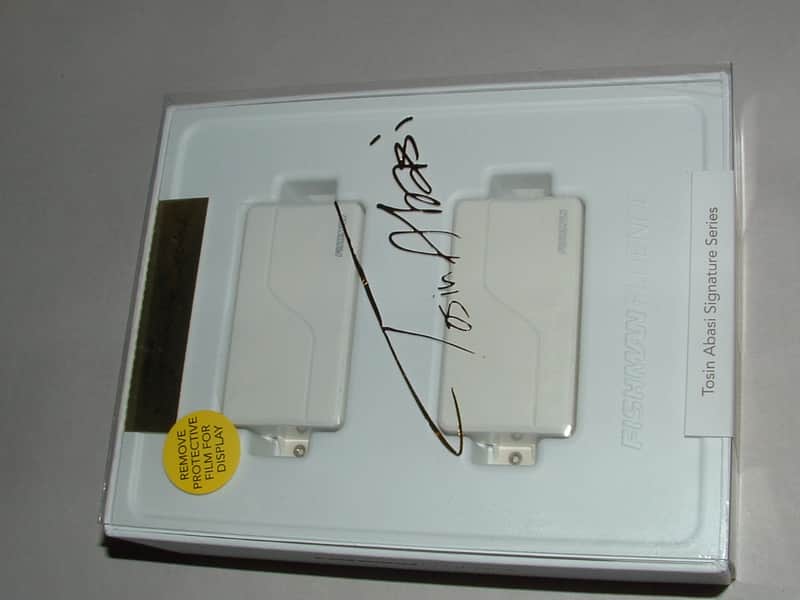 Fishman PRF-MS6-TW2 Fluence Tosin Abasi 6-String Modern Humbucking Pickup Set (White) New with Warranty image 1