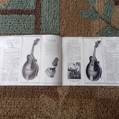 Vintage 1937 Gibson Full-Line Catalog X! Extremely Rare, Original Case Candy, Paperwork! image 10