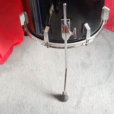 Ultra Rare 1986 Sonor Lite 16"x17"( Depth ) Floor Tom - Black Lacquer - 100% Original - Pristine Condition image 5