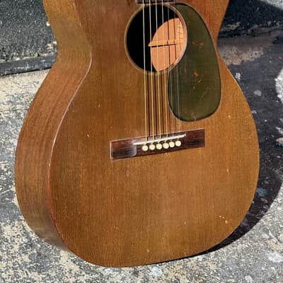 Martin 0-17 1944 - killer all mahogany example w/scalloped braces & fresh neck reset ! image 3