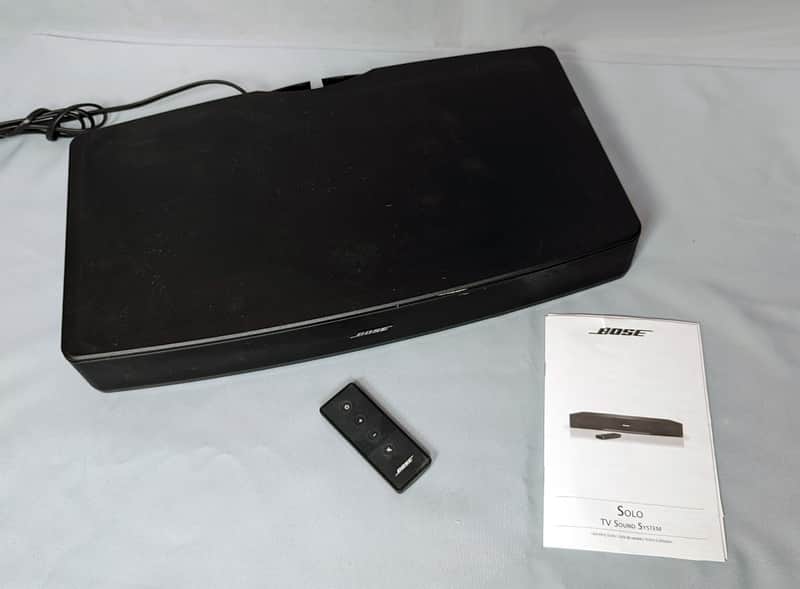 Bose 410376 Solo TV Sound System Sound Bar HiFi Stereo | Reverb Canada