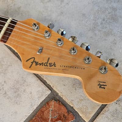 2011 Fender Stratocaster 60s Reissue NOS - Sunburst image 5