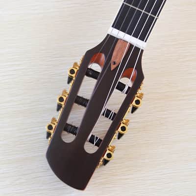 Natural Matte Finish Silent Classic Electric Guitar, Spruce Top Body, Mahogany Neck image 7
