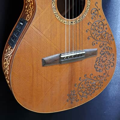 Blueberry Handmade Classical Nylon String Parlor Size Guitar image 3