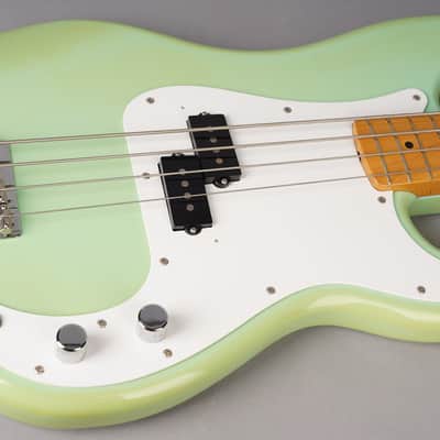 Fender Japan '57 Precision Bass Reissue - 1988 MIJ - Surf Green w/HSC image 15