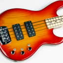 2003 G&L L2000 Bass Guitar, Clear Orange Over Ash, w/OHSC, Excellent, #ISS4215