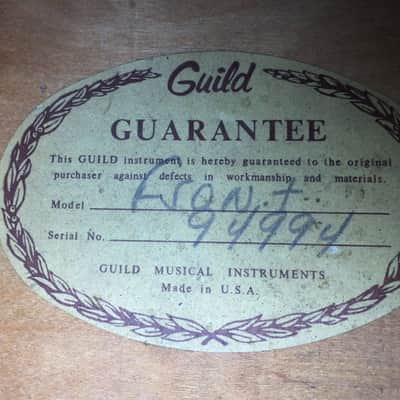 Guild F50 1973 - Natural image 14