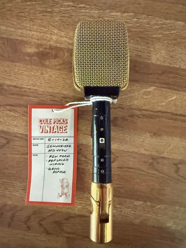 Sennheiser MD 409 N Vintage Microphone image 1