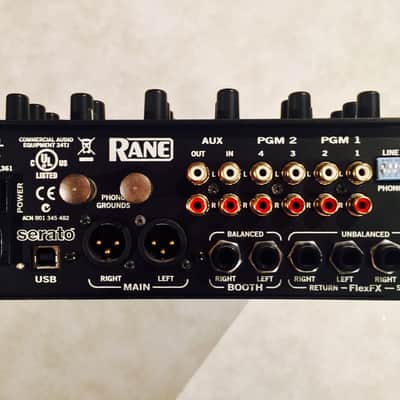 Rane TTM-57SL DJ mixer w/ flight case, Scratch Live control records + bonus Serato DJ keyboard cover image 4