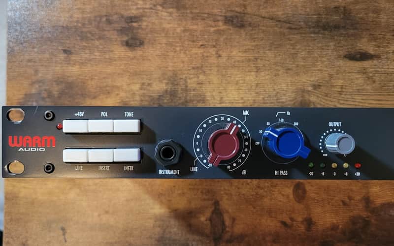 Warm Audio WA73 1-Channel British Microphone Preamp 2018 - Present - Black image 1