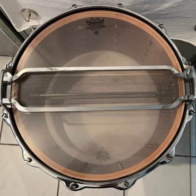 Sonor Signature HLD 580 Heavy Bubinga 14x8" Snare Drum - 24 Lugs - Excellent Condition image 15