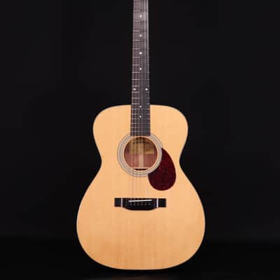 Eastman E6 OM Acoustic with Case, Natural Thermo Cured image 5