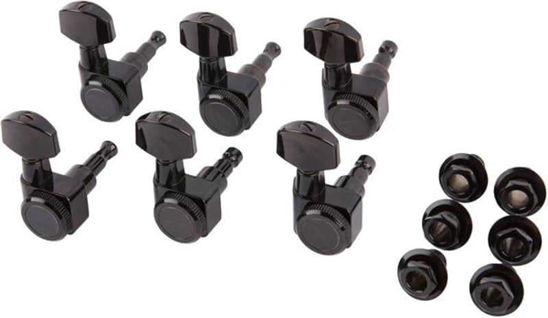 Fender Locking Tuners Black image 1
