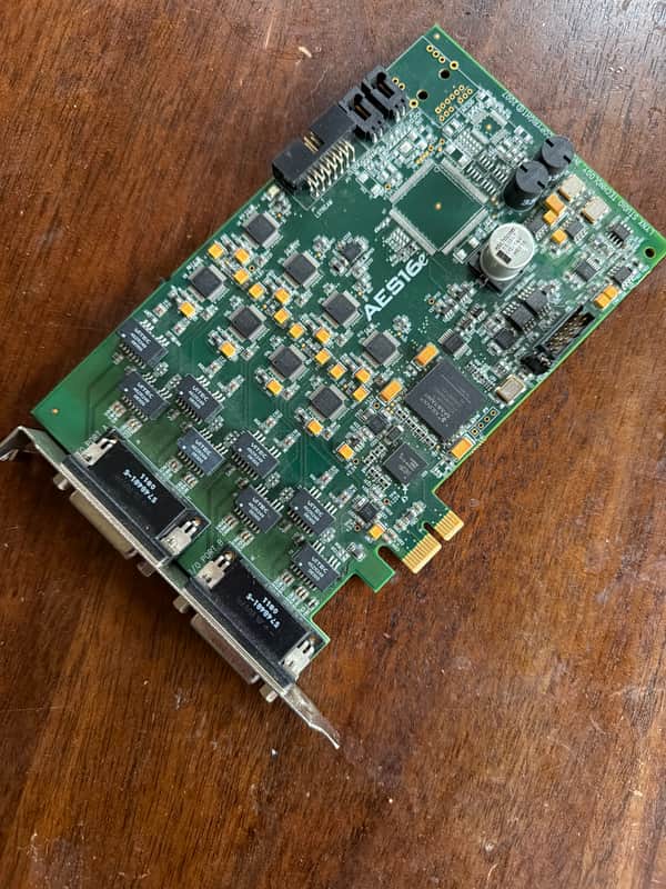 Lynx AES16e AES/EBU PCIe Audio Interface Card image 1