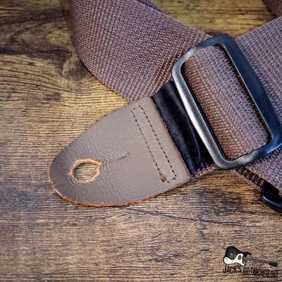 Economy Poly Strap w/ Leather Tabs *USED* (Brown - 2010s) image 2