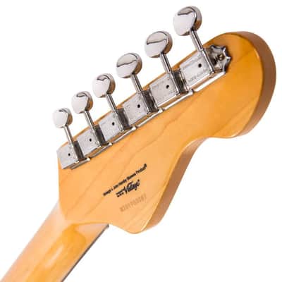 Vintage Reissued LV6SSB Left-handed Sunset Sunburst image 8