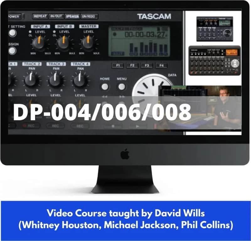 Tascam DP-004/006/008 Video Training Course (Download) <br> image 1