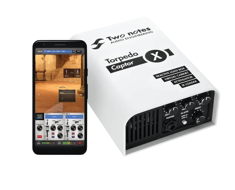 Two Notes Torpedo Captor X (16)   Load Box. Attenuatore. Simulatore. Ir Loader E Stereo Expander image 1