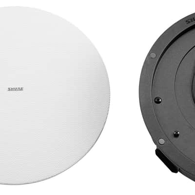 Shure MXN5W-C 5.25 Ceiling Dante Loudspeaker, White image 4