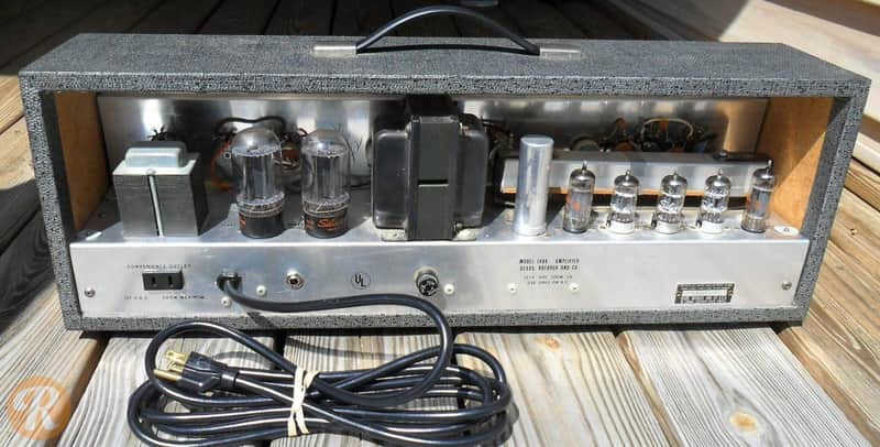 Silvertone Model 1484 Twin Twelve 60-Watt 2x12 Piggyback Guitar Amp image 4