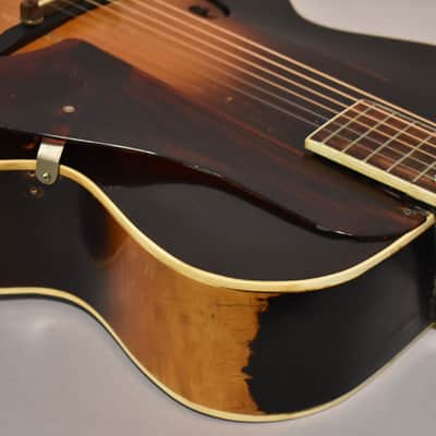 1930s Slingerland Nite-Hawk Archtop Acoustic Sunburst image 8