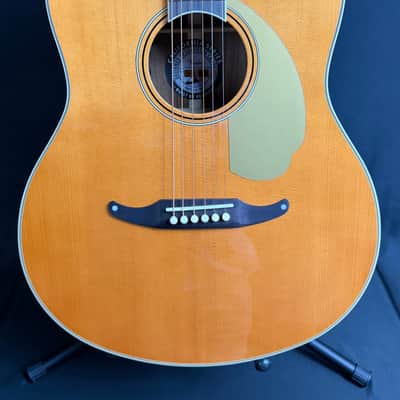 Fender Palomino Vintage Auditorium Acoustic-Electric Guitar Aged Natural w/ OHSC (477) image 2