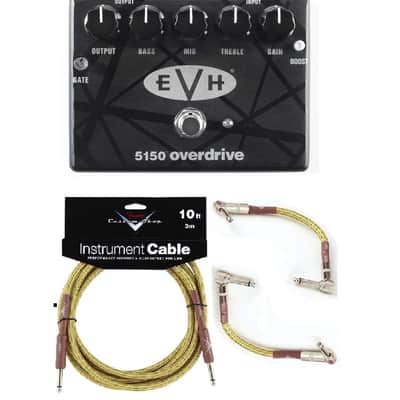 MXR EVH 5150 Overdrive Guitar Effects Pedal Eddie Van Halen True Bypass (FENDER TWEED 10 & 2 PATCH) image 1