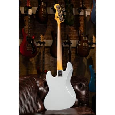 Fender Custom Shop 63 Jazz Bass Journeyman Aged Sonic Blue image 4