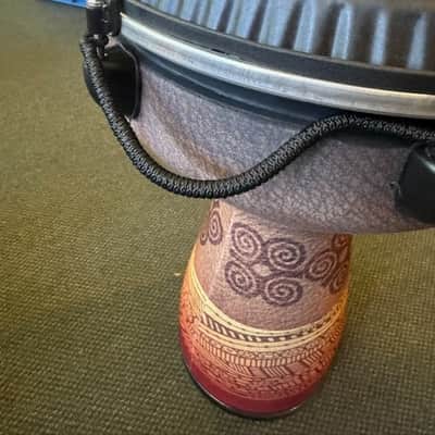 Remo Flareout Djembe - 13-inch Desert Brown image 2