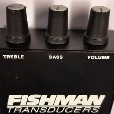 Fishman Model G Acoustic Pre-Amp 90's - black image 3