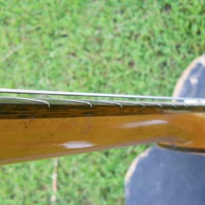 Vintage 60's Guyatone LG40 Original And Complete With Case, Natural, VGC, RARE! image 20