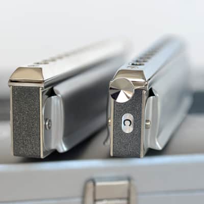 Seydel Saxony Solo Chromatic Harmonica, Key of Low D. New with Full Warranty! image 8